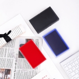 得力 9864  快干印臺 藍色